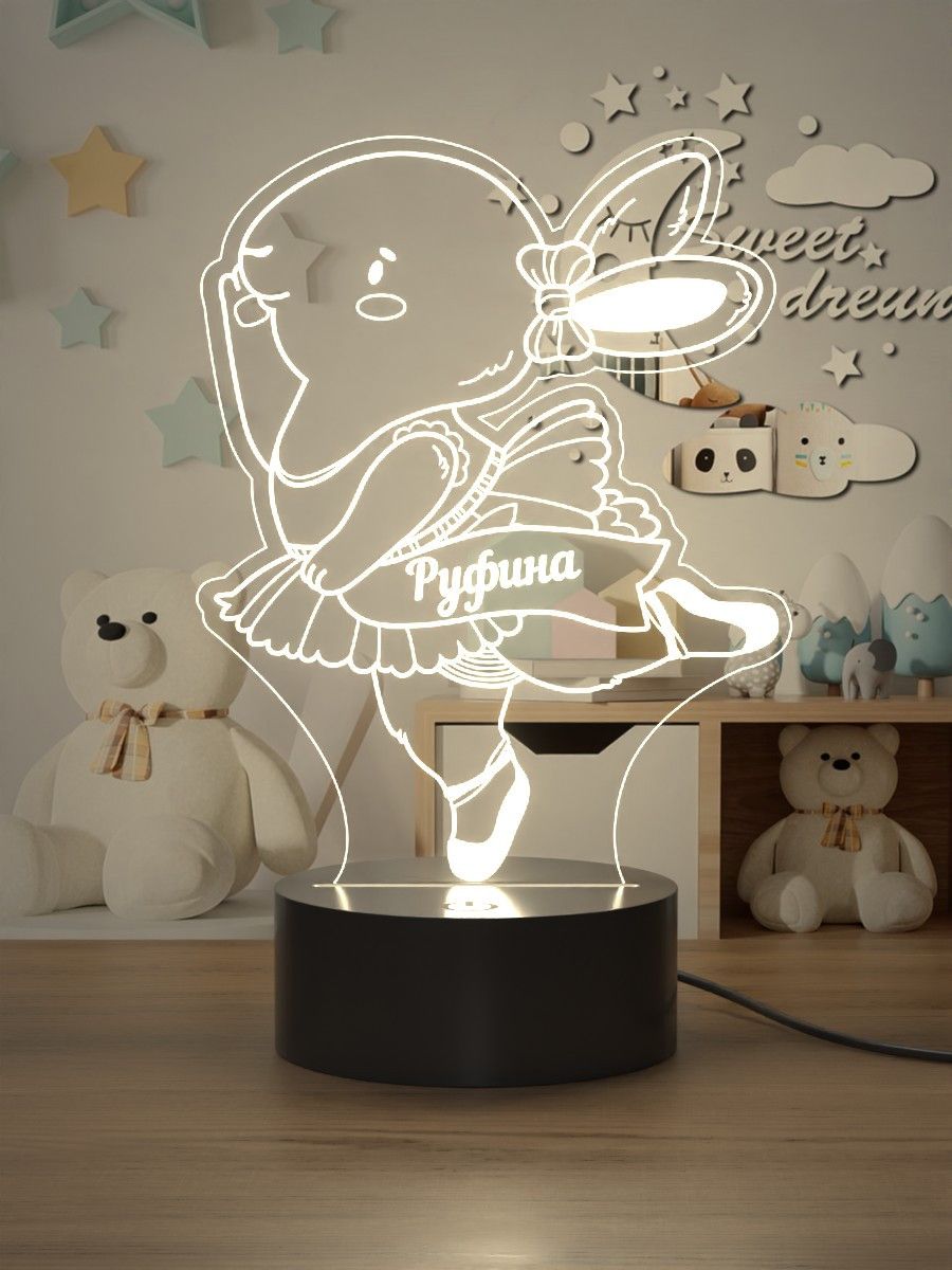 

Ночник Light Insidе детский Кролик Руфина