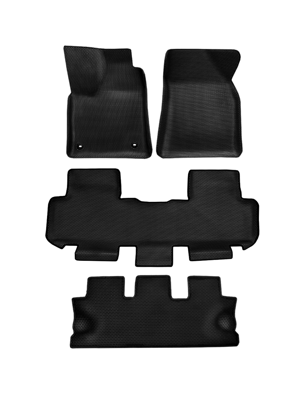

Комплект ковриков в салон авто SUPERVIP для Toyota Highlander III (U50) 13-19г. на 3 ряда, Toyota Highlander III (U50) 13-19г. на 3 ряда