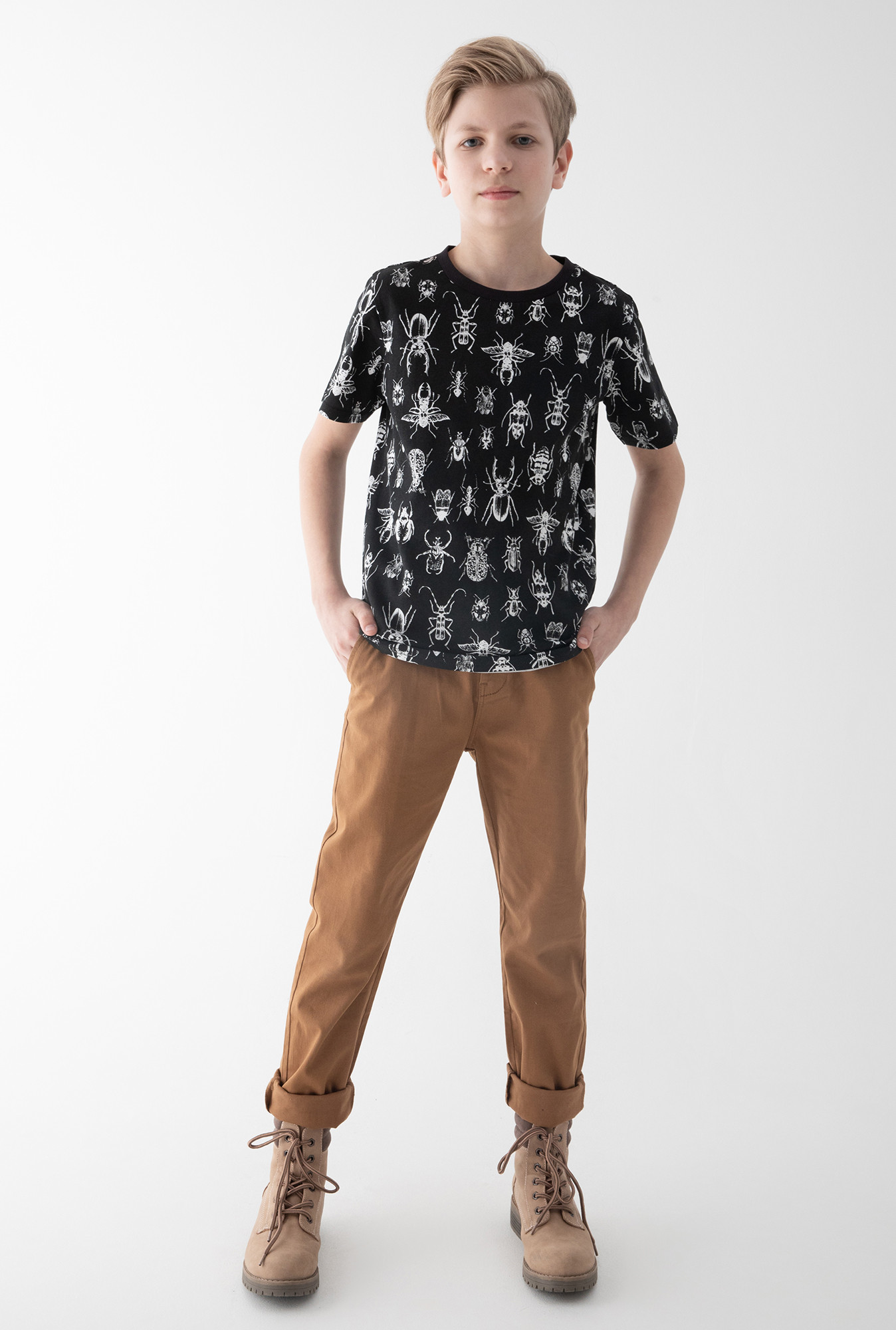 

Брюки Acoola 20110160341 цв. бежевый хаки р. 140, 20110160341