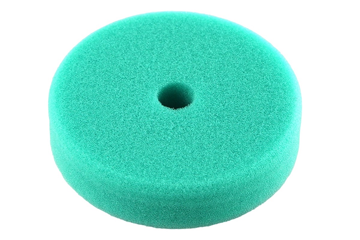 Круг полировальный твердый зеленый RO Foam Pad Green 75 мм Shine systems SS552 полутвердый полировальный круг shine systems