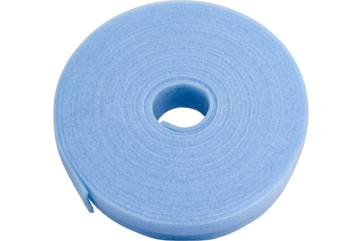 Кромочная лента для стяжки Izoway синяя, самоклеящаяся, 100х8 мм, 20 м 18607