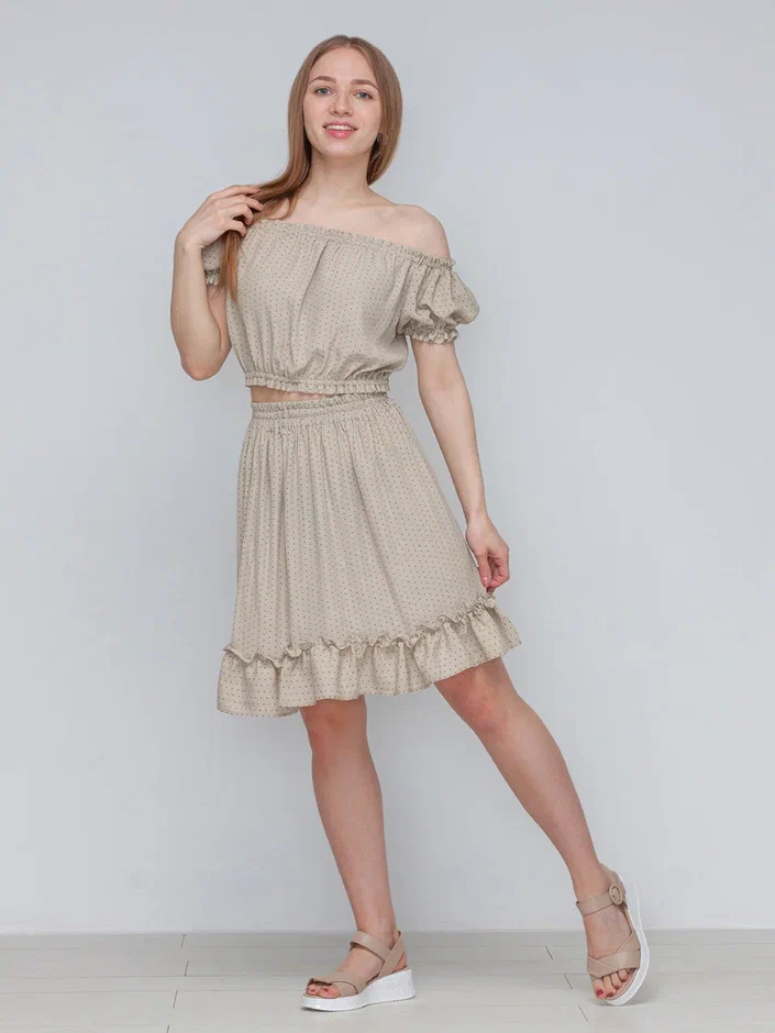 

Костюм женский FIDANZATA LLK бежевый S, LLK