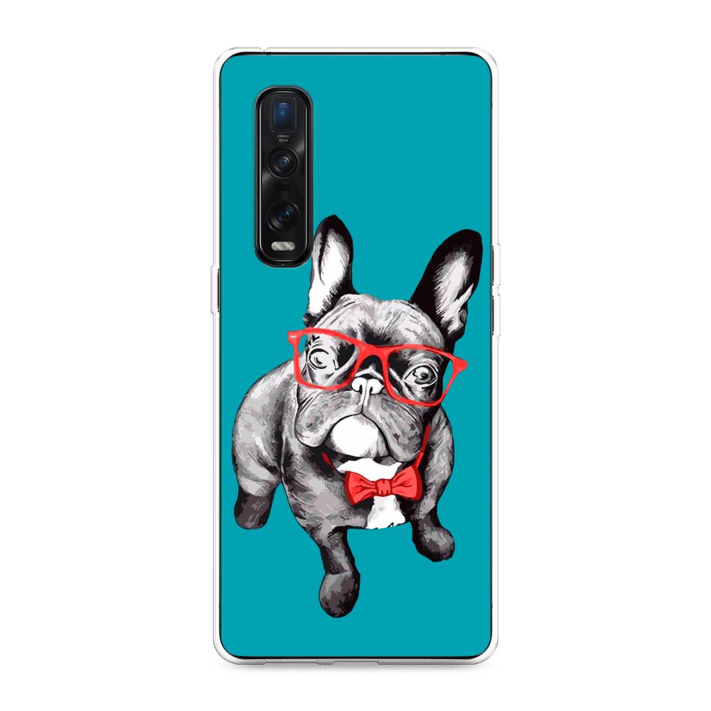 

Чехол для Oppo Find X2 Pro "Французский бульдог", 253350-1
