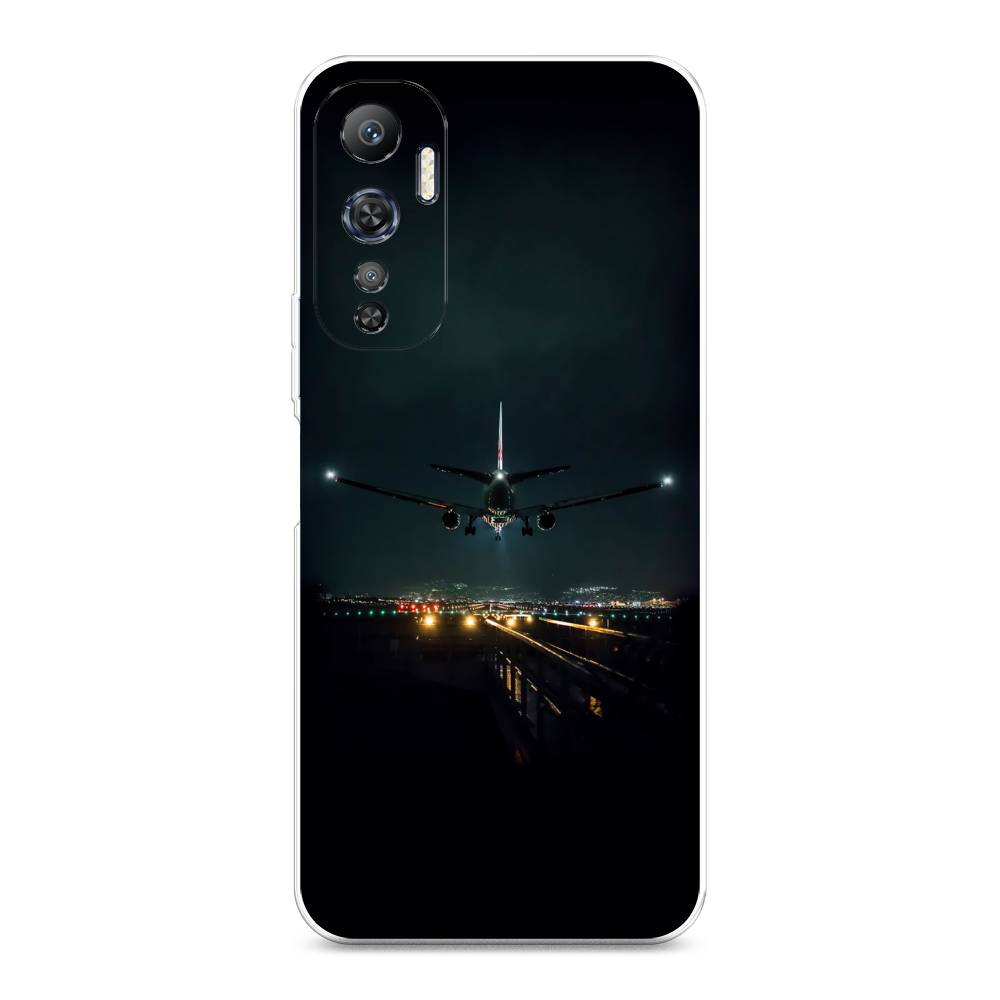 

Чехол Awog для Infinix Hot 20 4G "Ночной рейс", Черный, 3103150-6