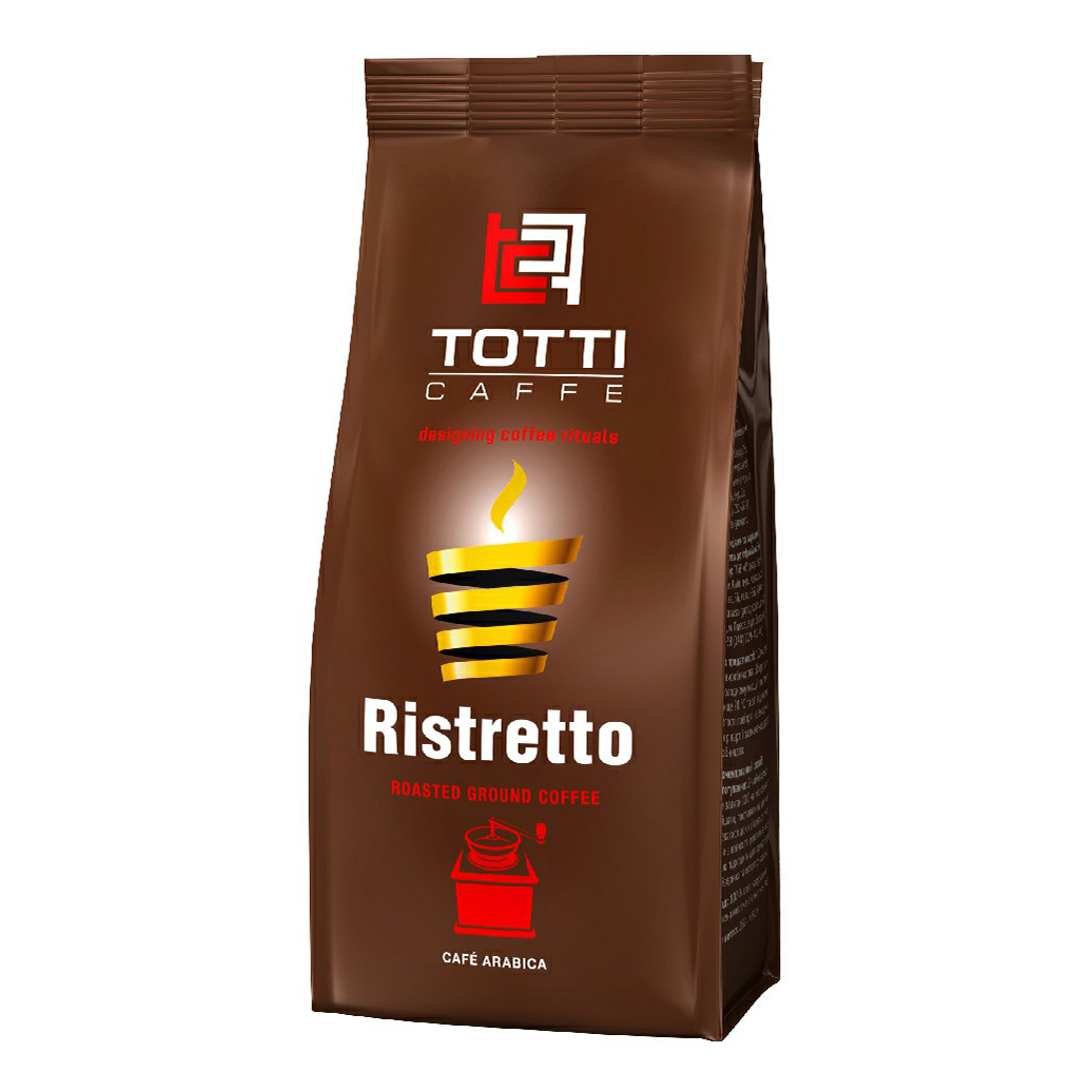 фото Кофе молотый totti ristretto 250 г