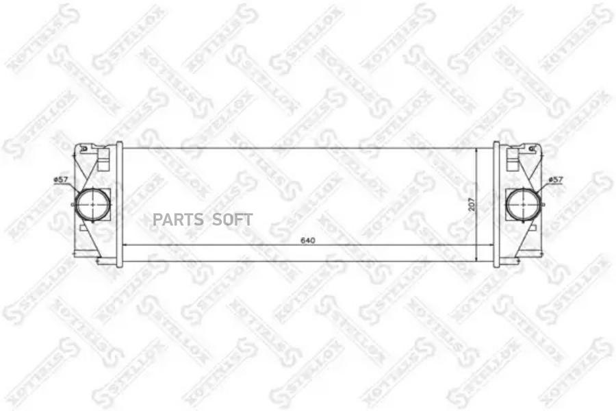 

10-40206-SX_интеркулер! MB Sprinter 2.2CDi 06>