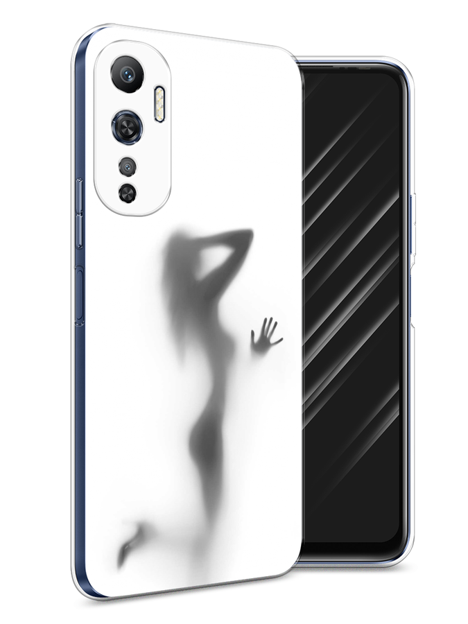

Чехол Awog на Infinix Hot 20 4G "Бесите", Прозрачный;бежевый;белый, 3103150-6