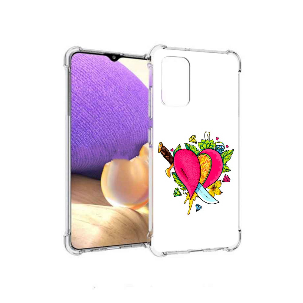 Чехол MyPads Tocco для Samsung Galaxy A32 Фруктовое сердце (PT158368.514.188)