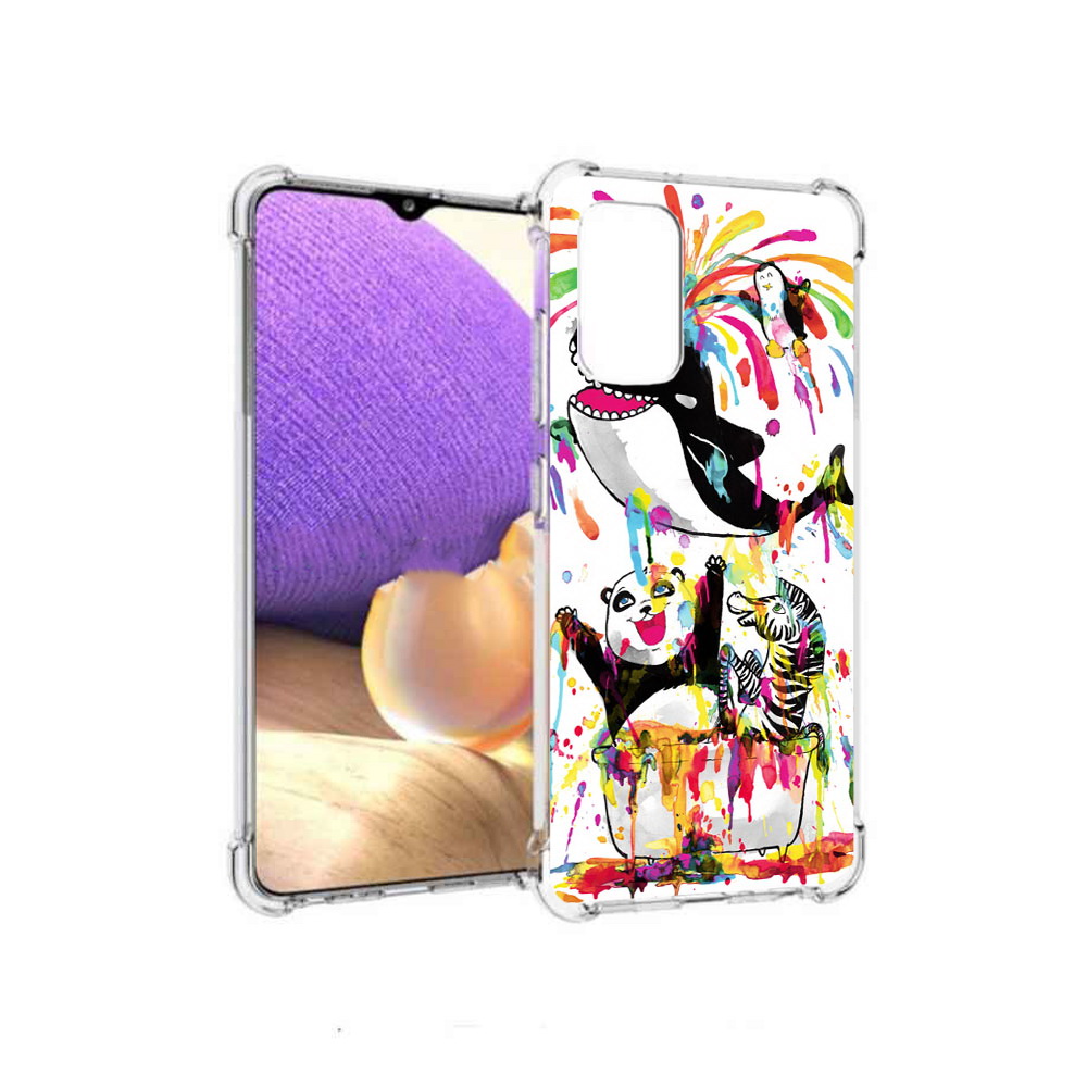 Чехол MyPads Tocco для Samsung Galaxy A32 Хиппи кит (PT158368.514.191)