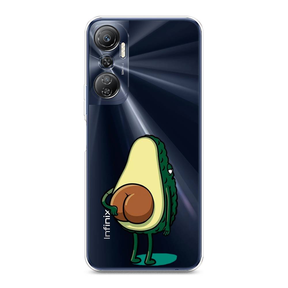 

Чехол Awog на Infinix Hot 20 4G "Попа авокадо", Зеленый;коричневый, 3103150-10