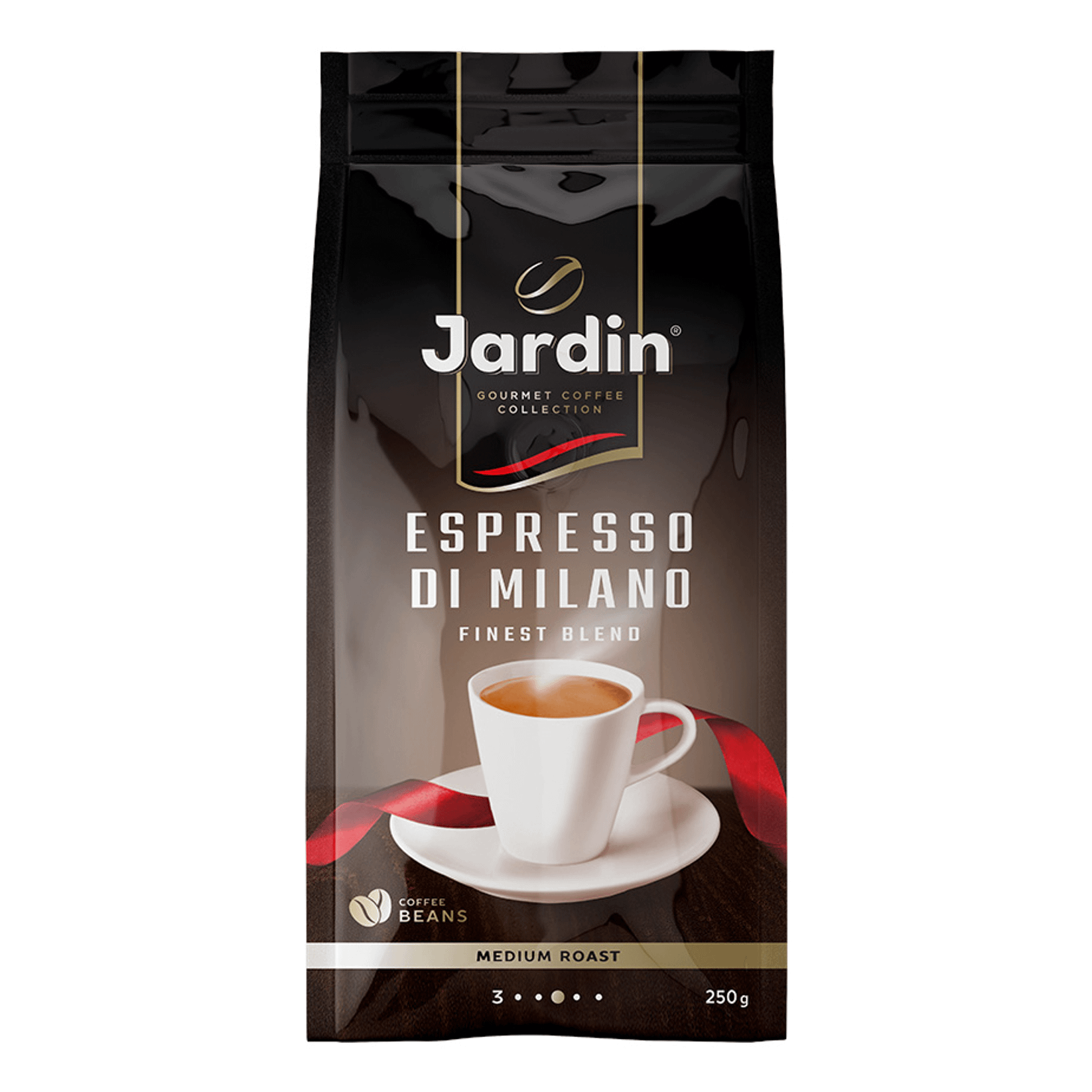 Кофе натуральный Jardin Espresso di Milano зерновой, средняя обжарка, 250 г