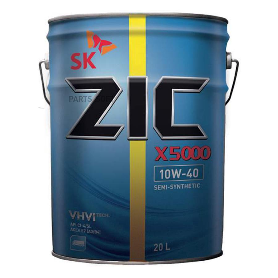 

Масло zic 10w40 x5000 diesel api ci-4/sl 20л п/с 192658