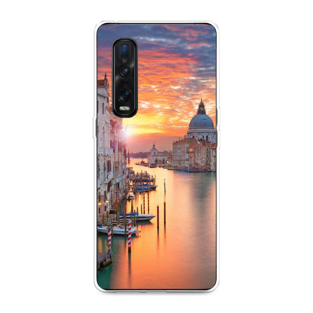 

Чехол для Oppo Find X2 Pro "Восход 11", Розовый;оранжевый, 253350-2