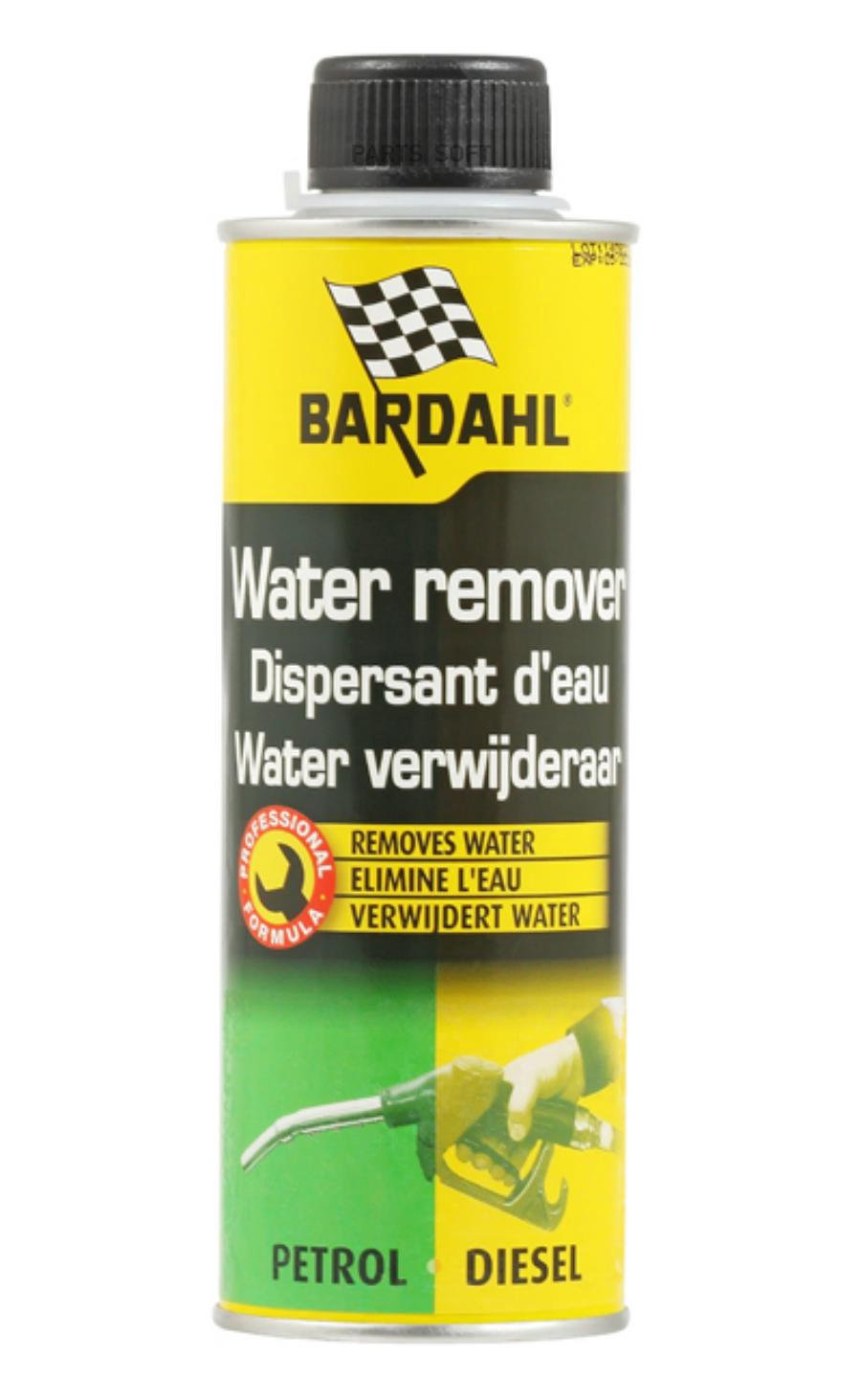 Присадка в топливо для удаления влаги BARDAHL 1082B Fuel Water Remover 300 мл