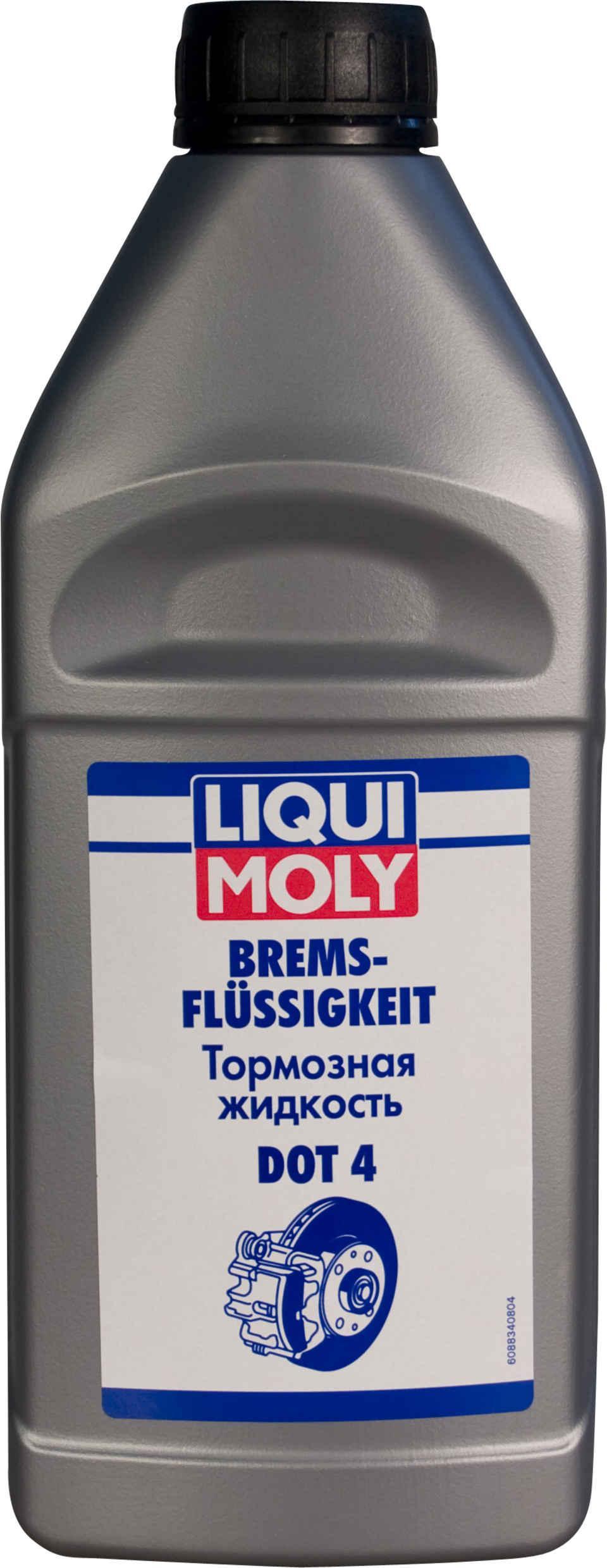 Жидкость тормозная liqui moly 1л dot 4 bremsflussigkeit