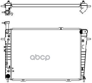 

Радиатор Hyundai Tucson / Kia Sportage 2.0/2.7 06-10 Sakura 32211011