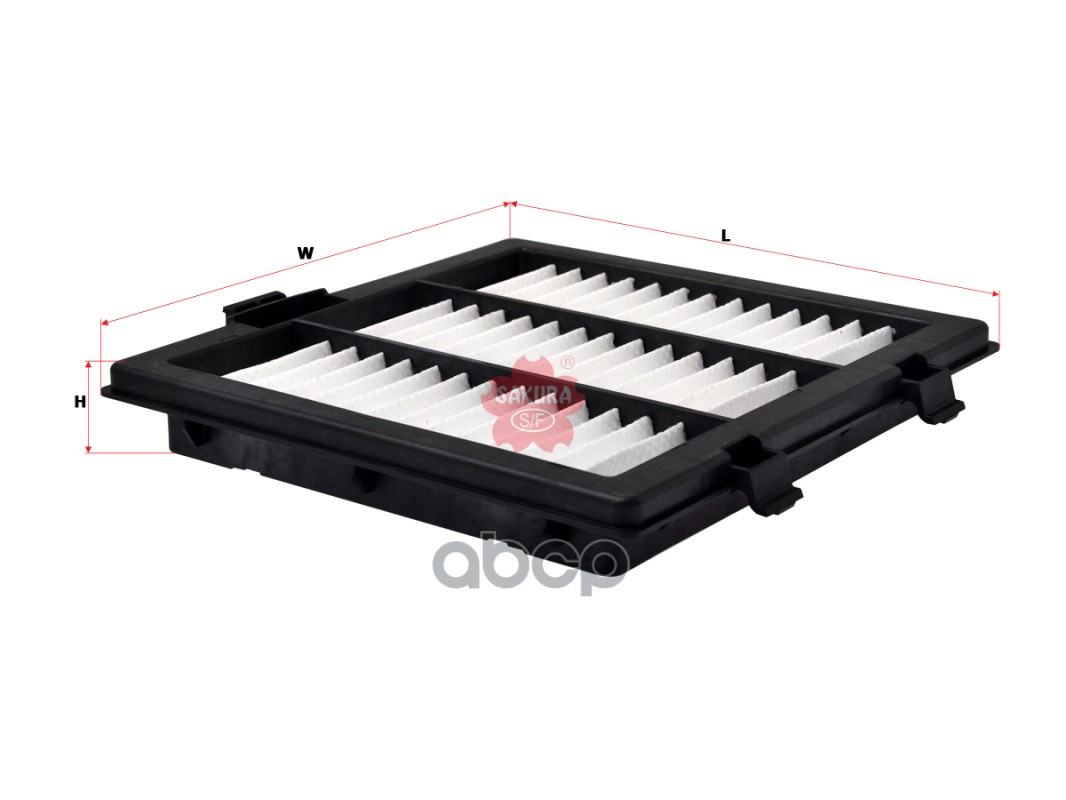 

Ca27060_фильтр Салона! H43 L260 W243 / Hitachi Sakura арт. CA27060