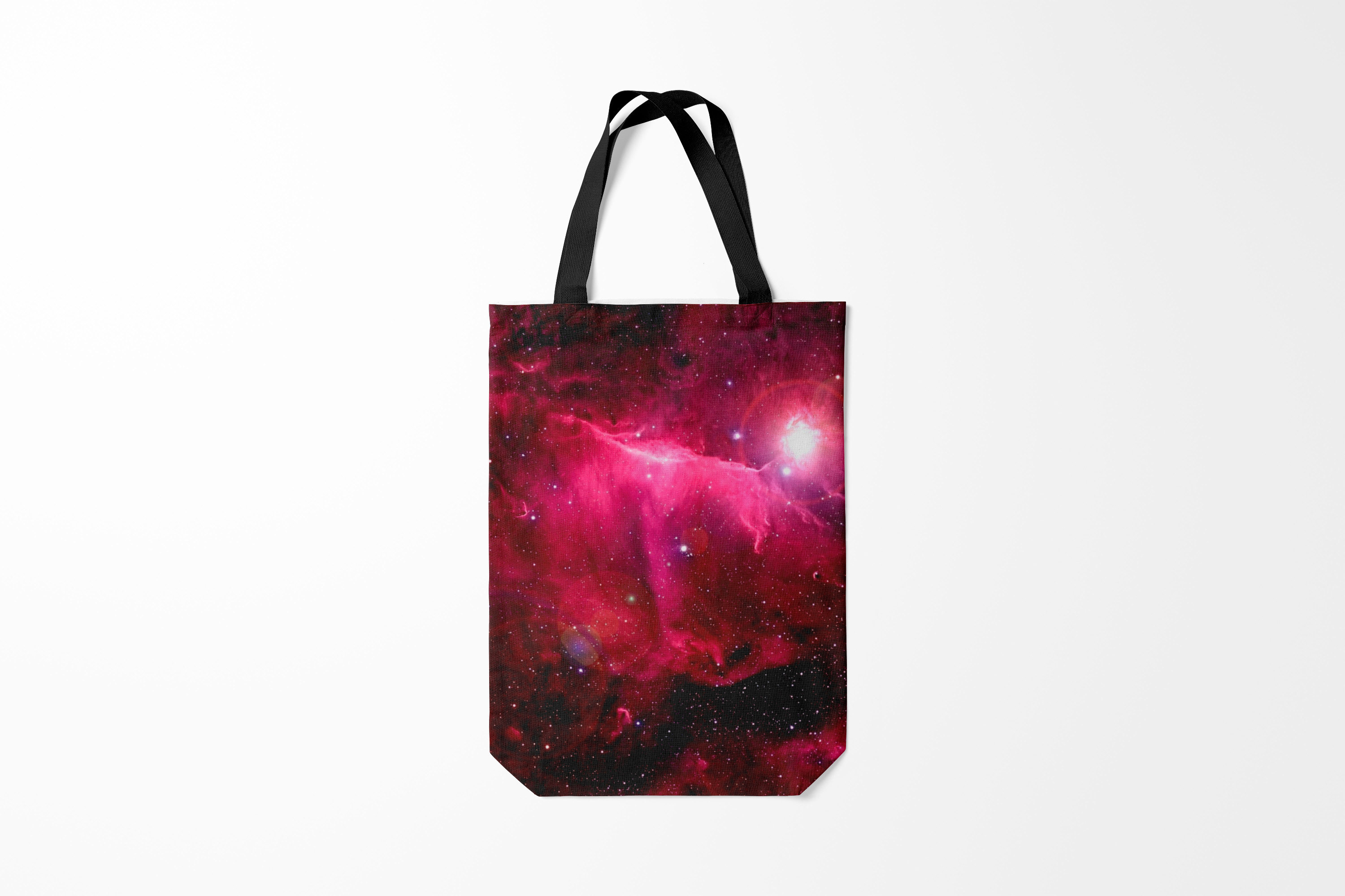 

Сумка шoппер унисекс Burnettie Космос Cosmos, красный, Космос Cosmos
