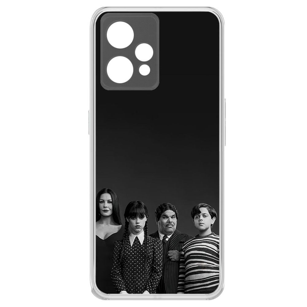 

Чехол-накладка Krutoff Clear Case Уэнсдей Аддамс - Семейка Аддамс для Realme 9 Pro+