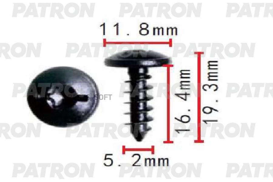 Винт металлический Audi,Seat,Skoda,Volkswagen применяемость: винт самонарез. с внутр. torx