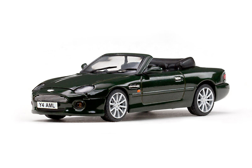 Модель коллекционная VITESSE Aston martin db 7 volante dark green