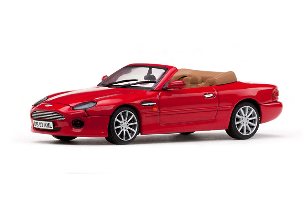 Модель коллекционная VITESSE Aston martin db 7 volante red