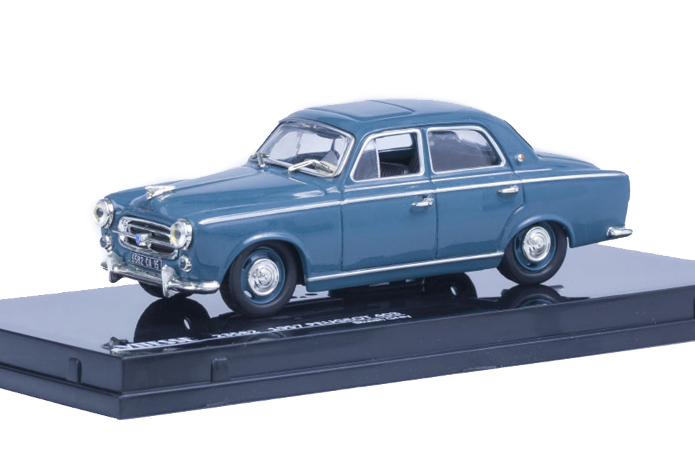 Модель коллекционная VITESSE Peugeot 403 1957 bluish grey