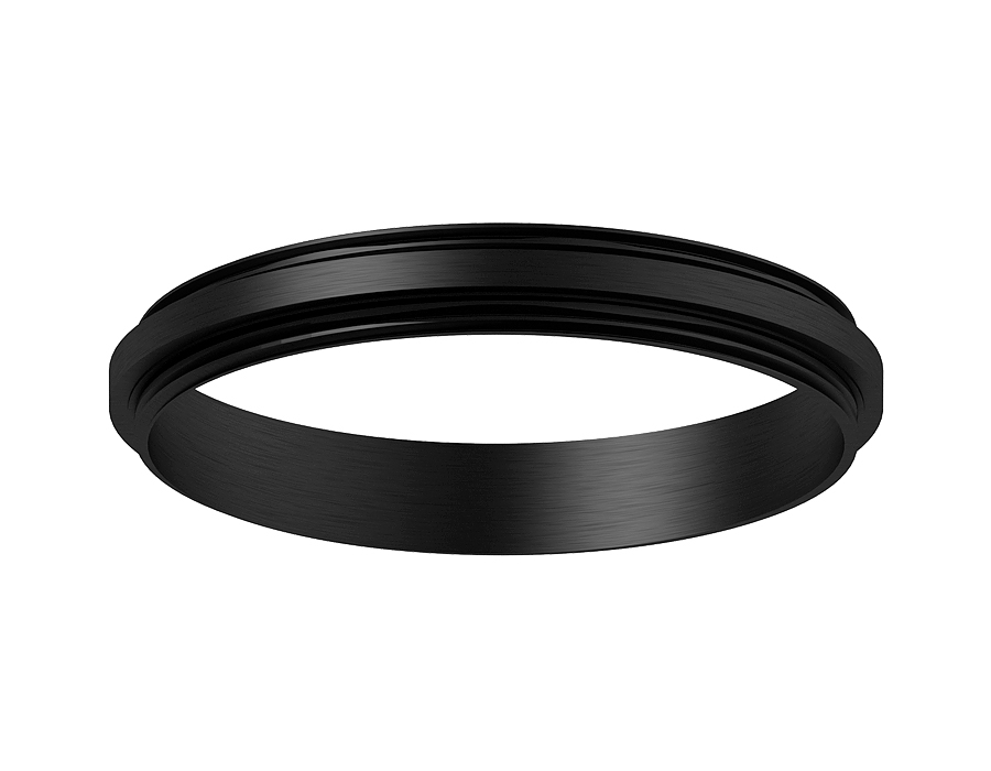

Коннектор декоративный для соединения корпуса светильника D60+D60mm, Черный