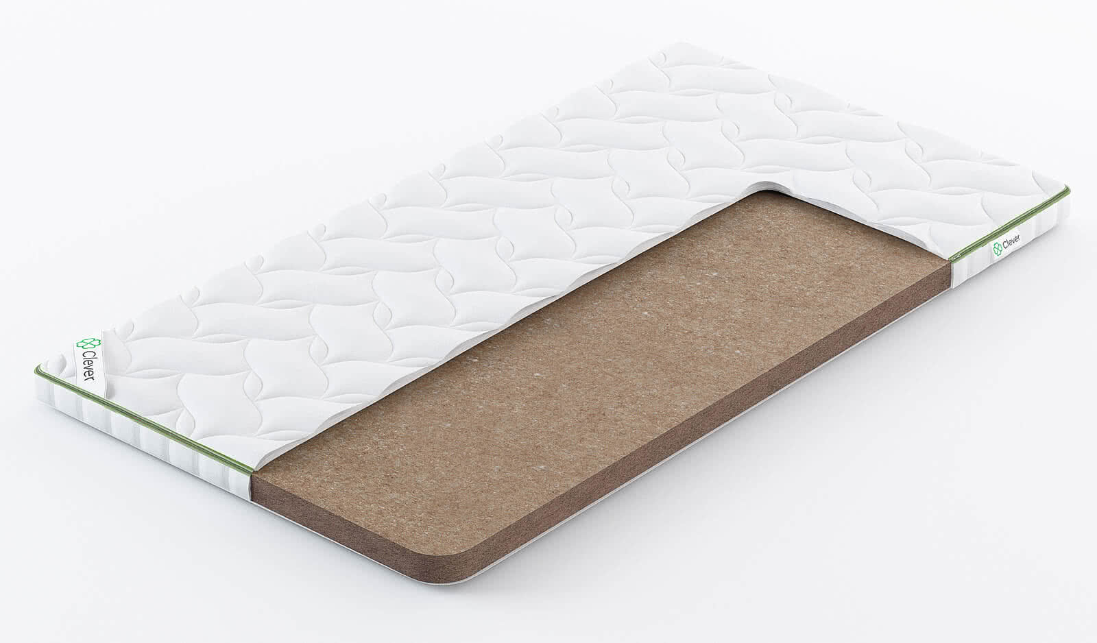 

Топпер Clever CocosTop High 140х190, Белый, CocosTop High