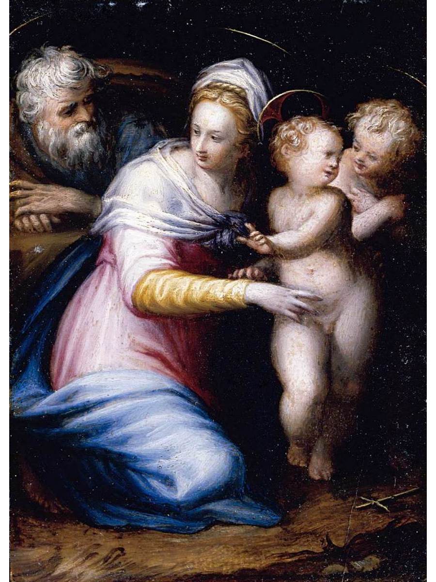

Постер DRABS A3 Просперо Фонтана Holy Family with the Infant St John the Baptist