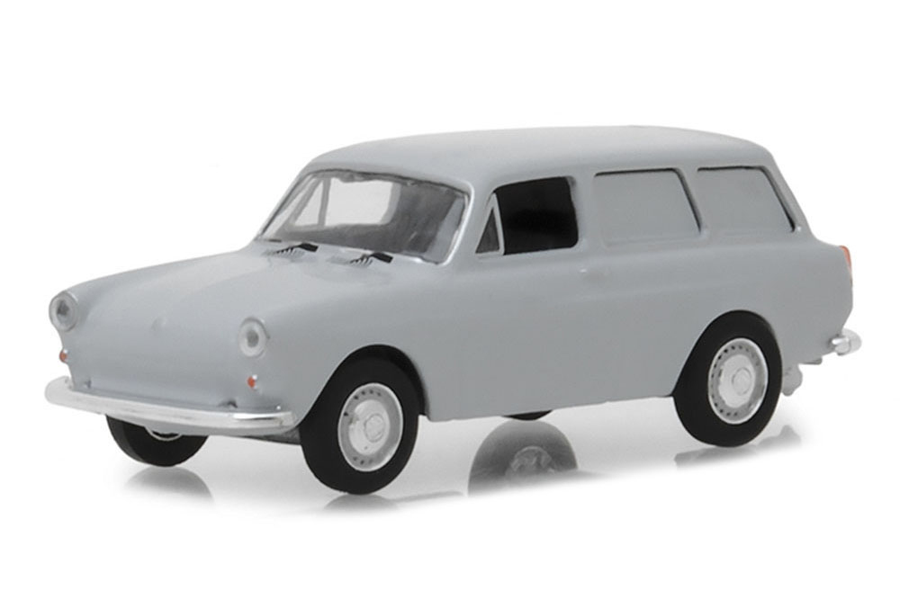 

Модель коллекционная GREENLIGHT Vw volkswagen 1600 panel van 1965 light gray, Серый