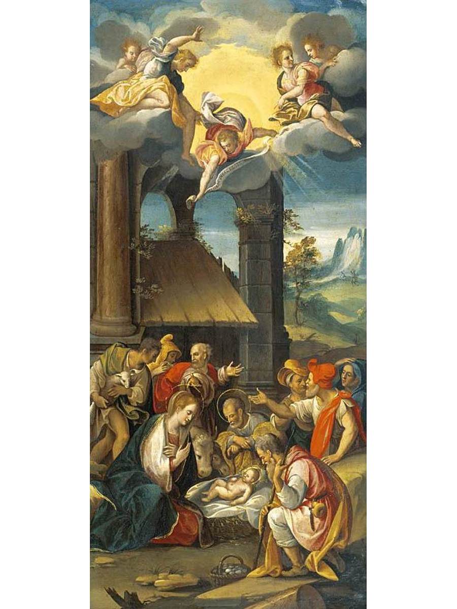 

Постер DRABS A3 Просперо Фонтана The Adoration of the Shepherds