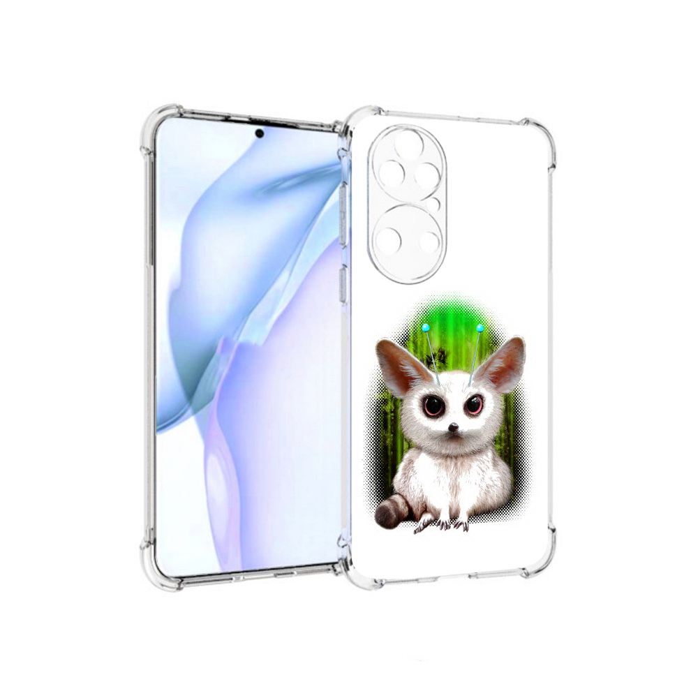 

Чехол MyPads Tocco для Huawei P50 пушистое животное, Прозрачный, Tocco