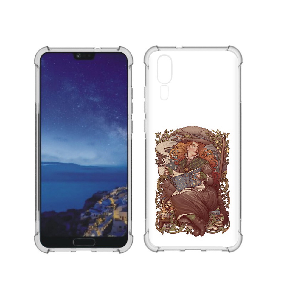 

Чехол MyPads Tocco для Huawei P20 Женские_126 (PT108006.52.81), Прозрачный, Tocco