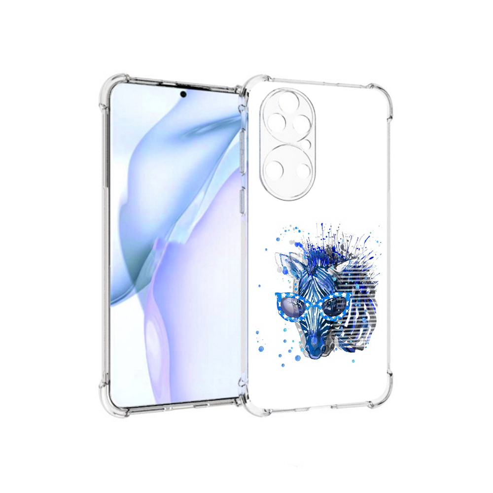 

Чехол MyPads Tocco для Huawei P50 расплывчатая зебра, Прозрачный, Tocco