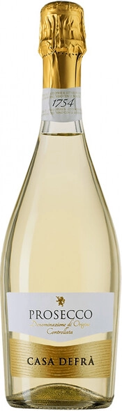 

Игристое вино Prosecco Spumante Brut, Casa Defra, Spumante