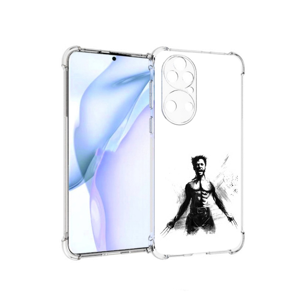 

Чехол MyPads Tocco для Huawei P50 росомаха, Прозрачный, Tocco
