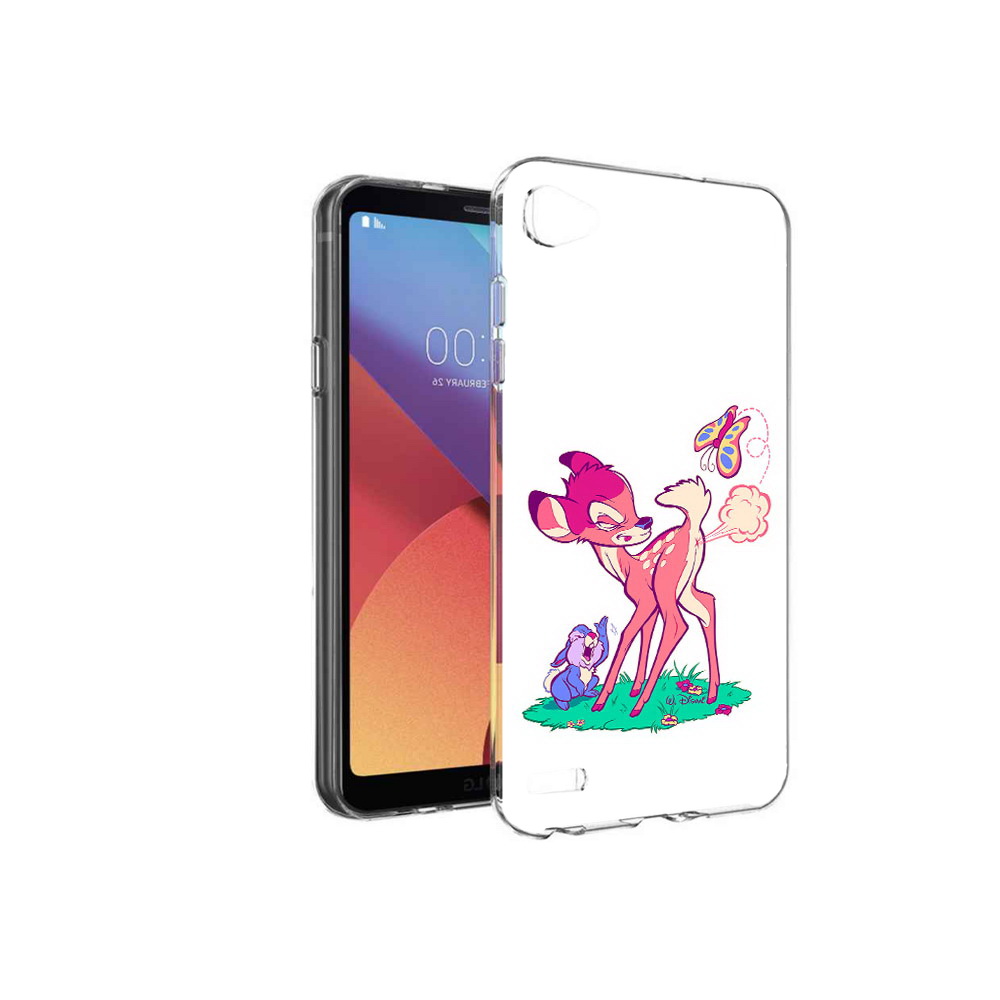 

Чехол MyPads Tocco для LG G6 mini смешной олененок, Прозрачный, Tocco