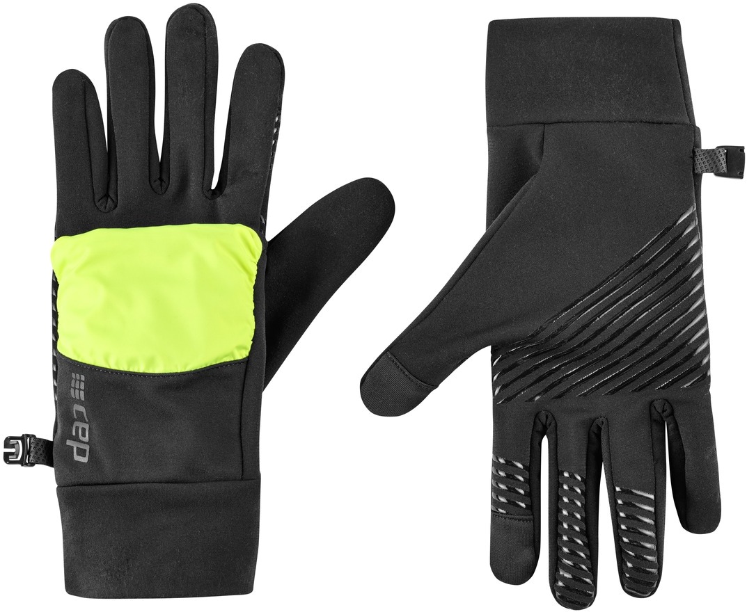 

Перчатки унисекс CEP Running Gloves черные, р. L, Черный, Running Gloves