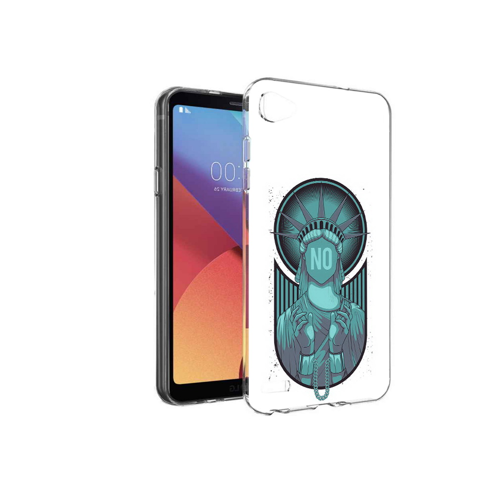 

Чехол MyPads Tocco для LG G6 mini статуя свободы зеленый, Прозрачный, Tocco