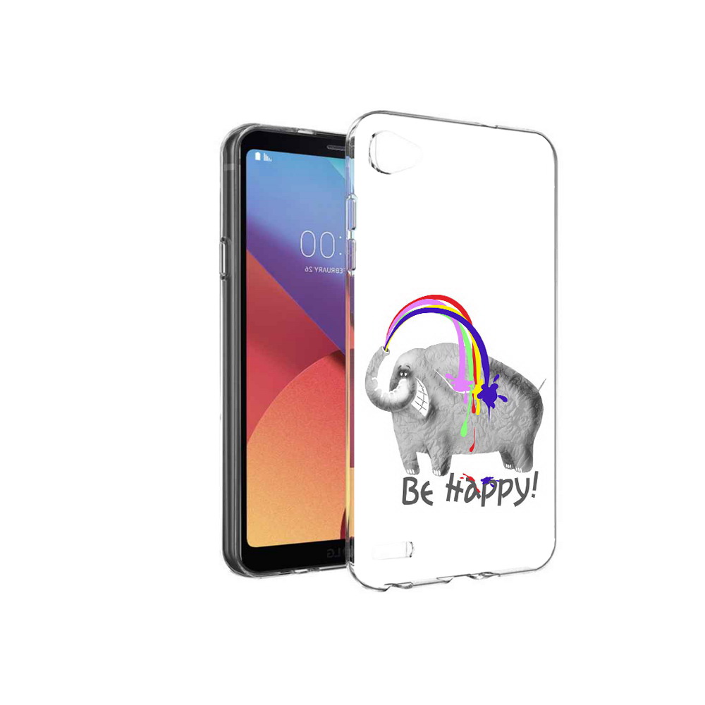 

Чехол MyPads Tocco для LG G6 mini счастливый слон, Прозрачный, Tocco