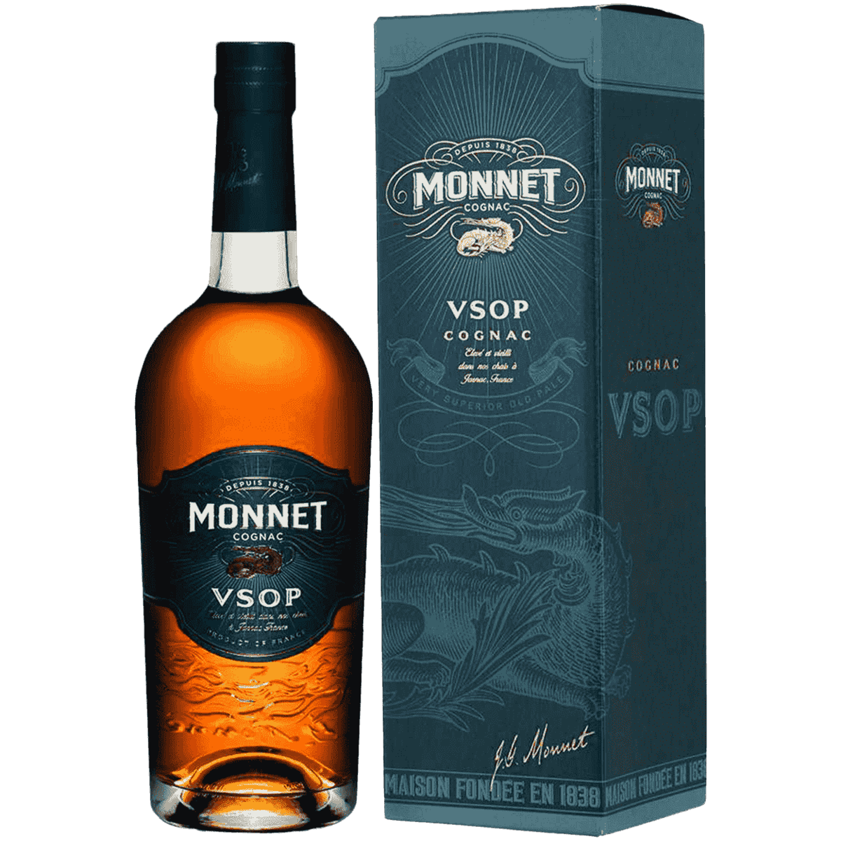 

Коньяк Monnet VSOP 4 года 0,7 л в подарочной упаковке