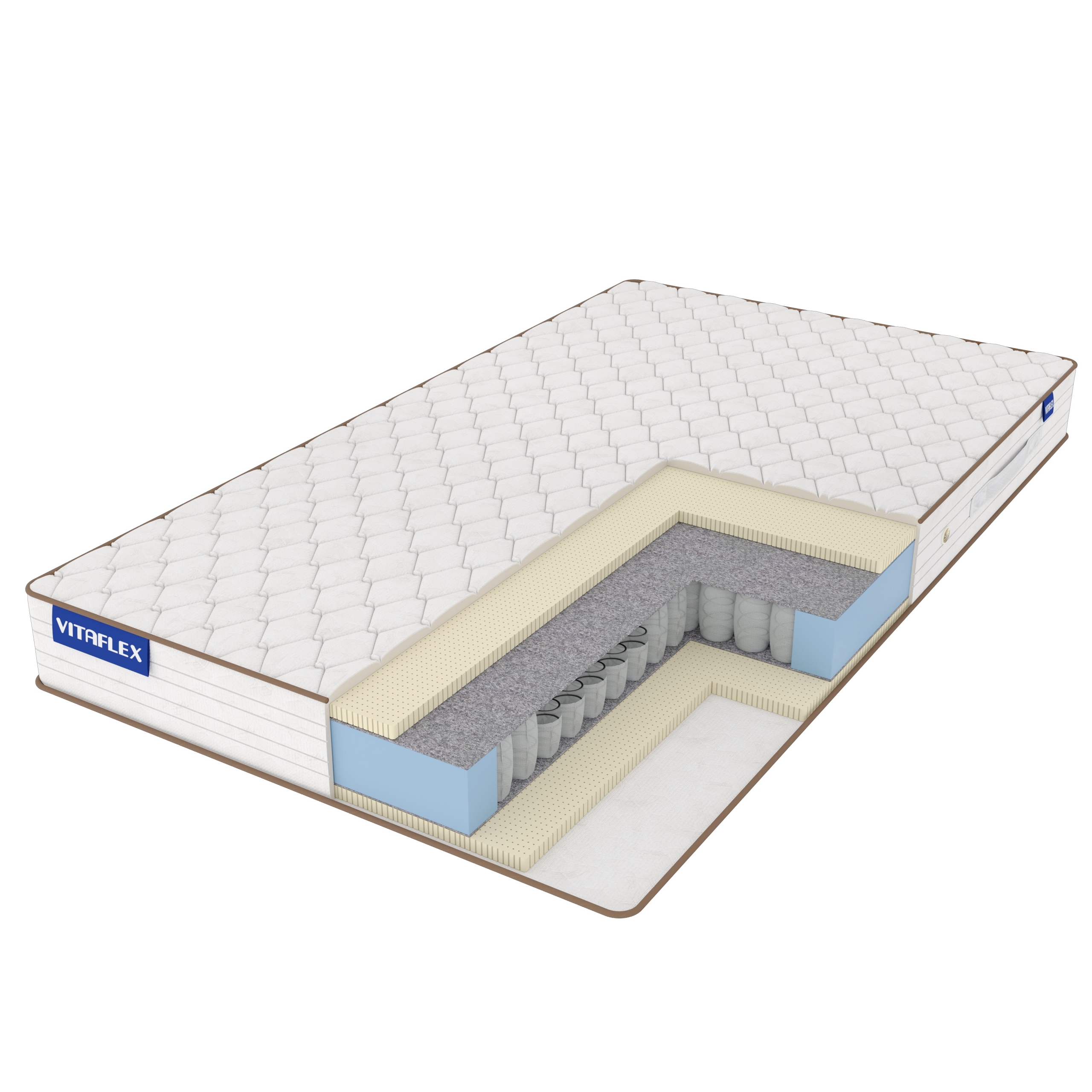 

Матрас Vitaflex Nature Easy 2 S500 180х200, Белый, Easy 2 S500