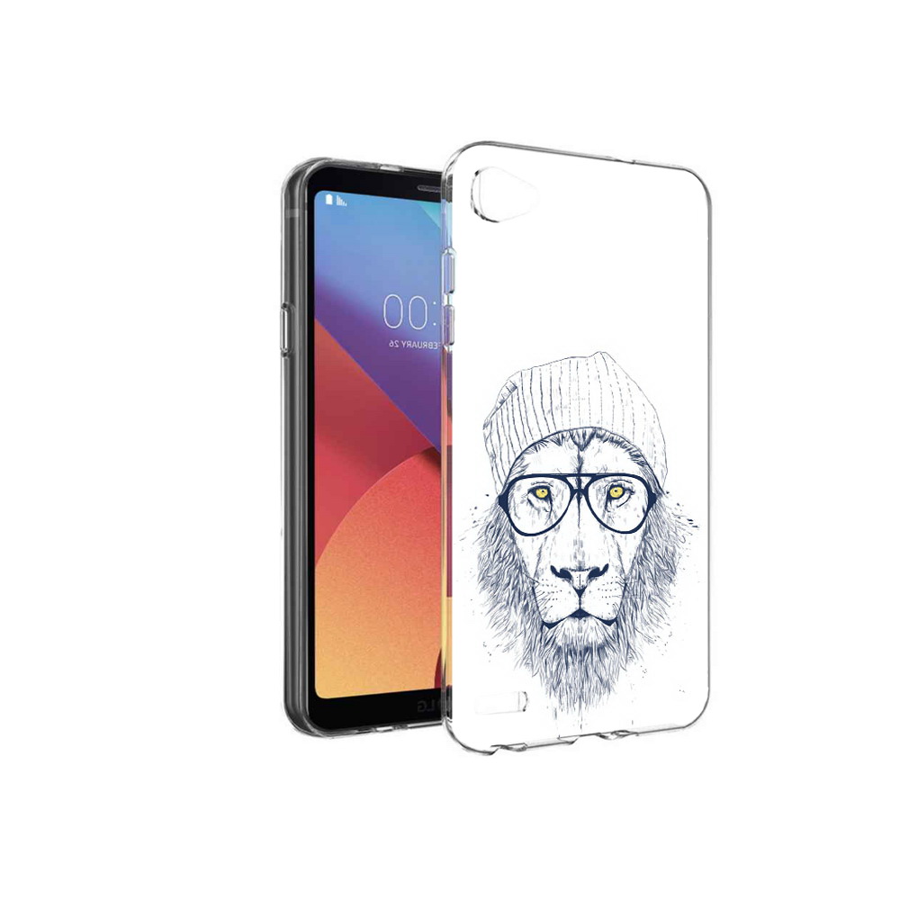 

Чехол MyPads Tocco для LG G6 mini хиппи лев, Прозрачный, Tocco