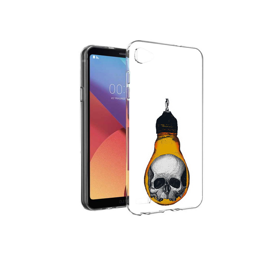 

Чехол MyPads Tocco для LG G6 mini череп в лампочке, Прозрачный, Tocco