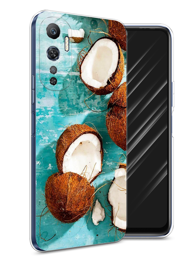

Чехол Awog на Infinix Hot 20 4G "Два измерения", Голубой;черный;прозрачный, 3103150-7