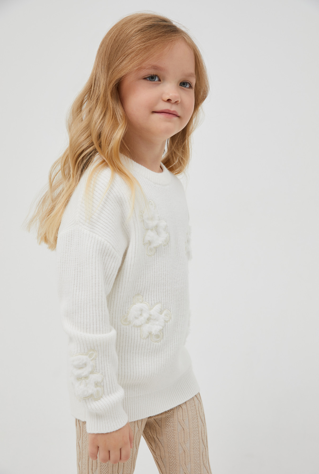 

Джемпер Acoola 20220310172 цв. молочный р. 128, 20220310172