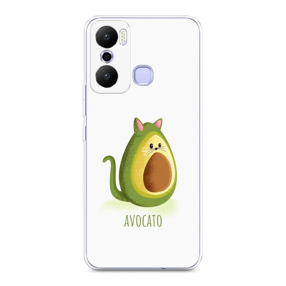 

Чехол Awog на Infinix Hot 20 Play "Avocato", Белый;зеленый;коричневый, 3103550-10