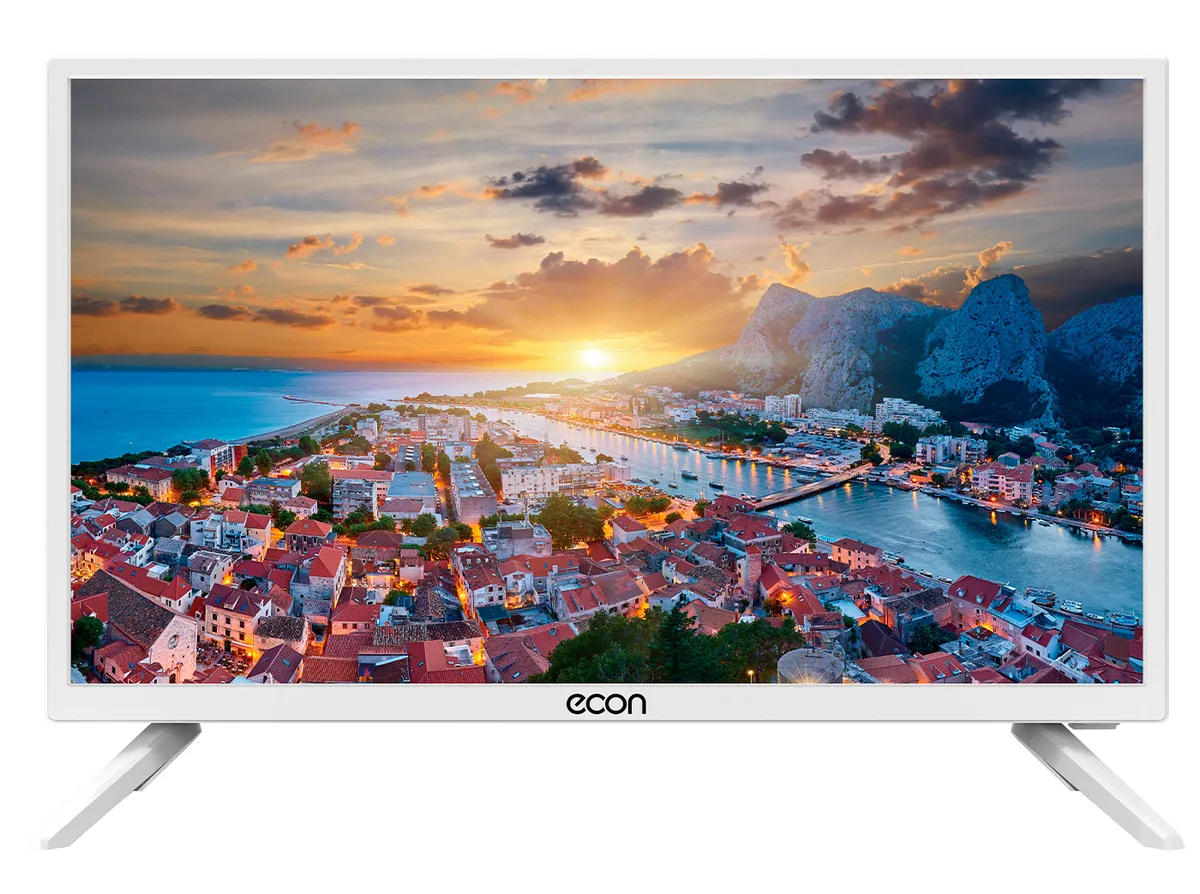 Телевизор ECON EX-24HS001W, 24"(61 см), HD