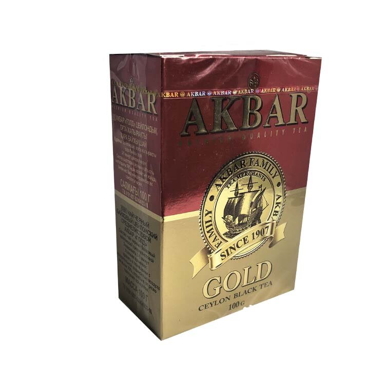 фото Чай черный akbar gold 100 г